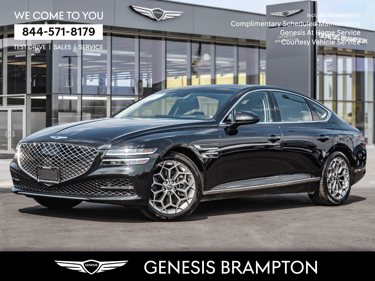 2023 Genesis G80 2.5T Advanced AWD | RATES FROM 2.9% (OAC)