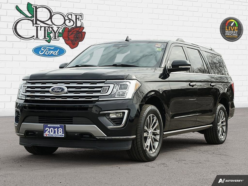2018 Ford Expedition Limited Max | Moonroof | Remote Start | 7-Passenge