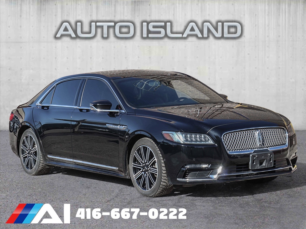 2017 Lincoln Continental Reserve, Fully Loaded, Low KMs