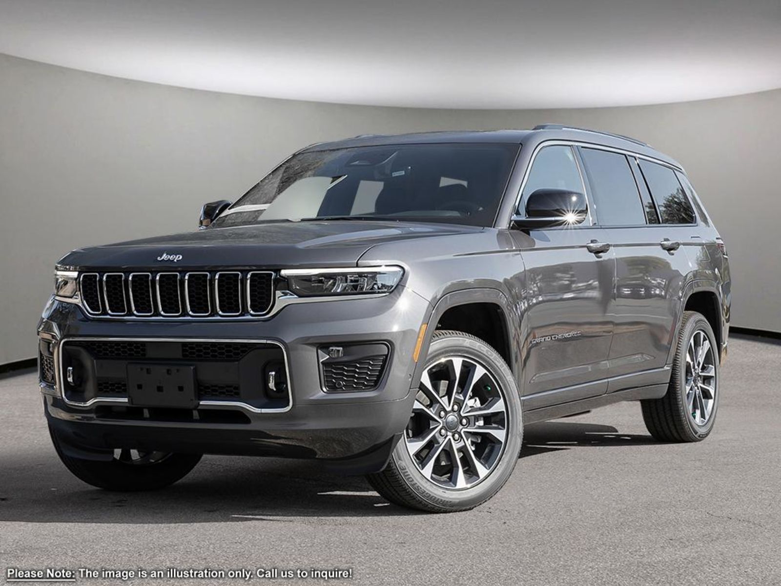 2024 Jeep Grand Cherokee L OVERLAND IN BLATIC GREY EQUIPPED WITH A 3.6L PENTA