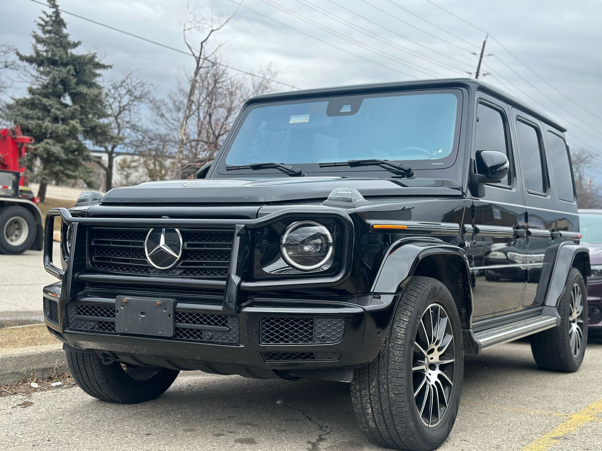 2019 Mercedes-Benz G-Class G 550, RED LEATHER INTERIOR, ALLOYS, SUNROOF