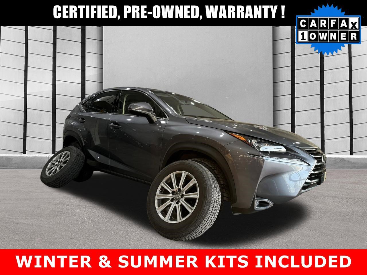 2015 Lexus NX 200t AWD NO ACCIDENT/CLEAN CARFAX/ONE OWNER