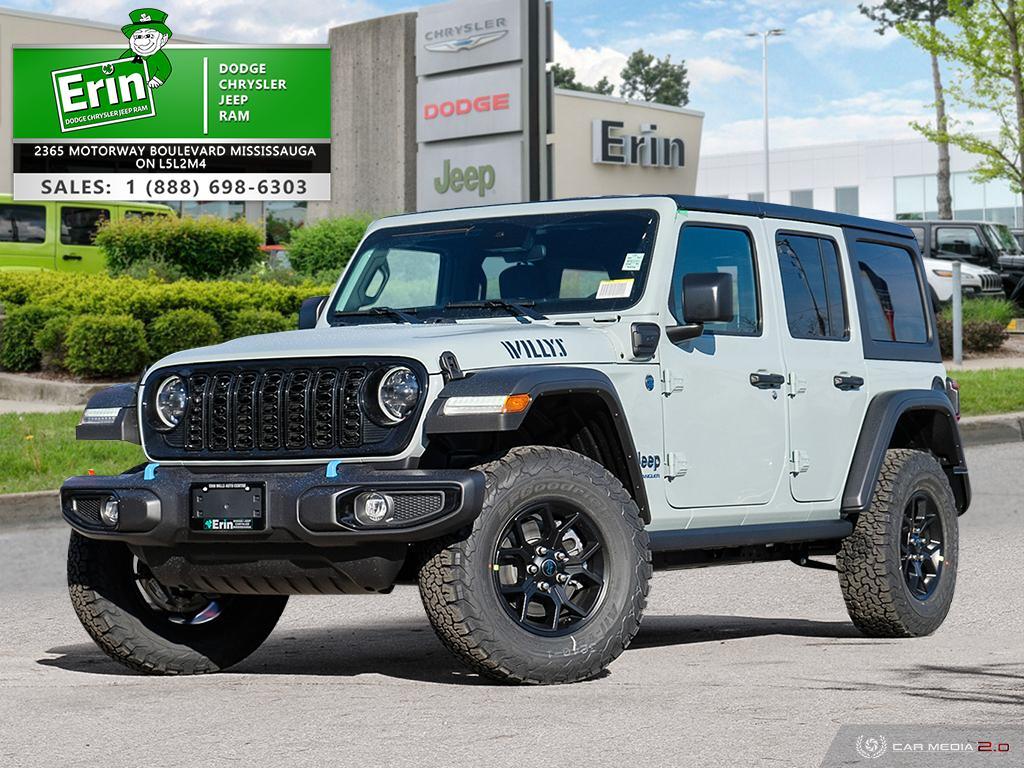 2024 Jeep Wrangler 4xe WILLYS 4X4 | 4XE | SAVE WITH iZEV REBATE
