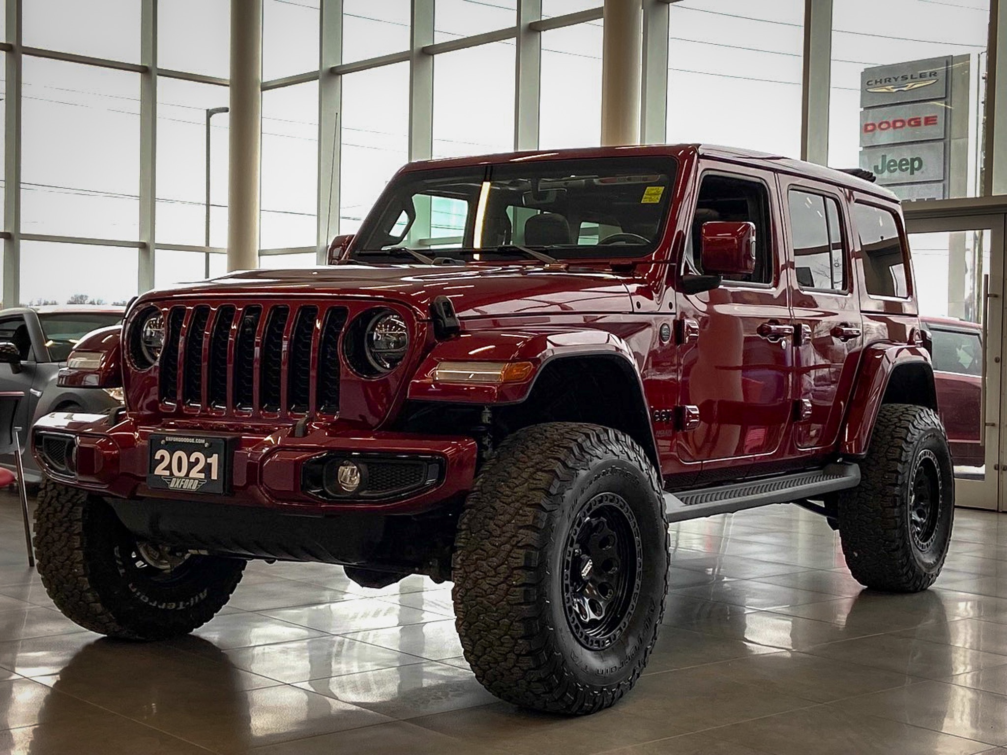 2021 Jeep WRANGLER UNLIMITED Sahara As New Condition, Power Roof