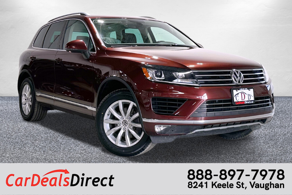 2017 Volkswagen Touareg AWD Sportline/Loaded/Clean Carfax/Extra - Winters 