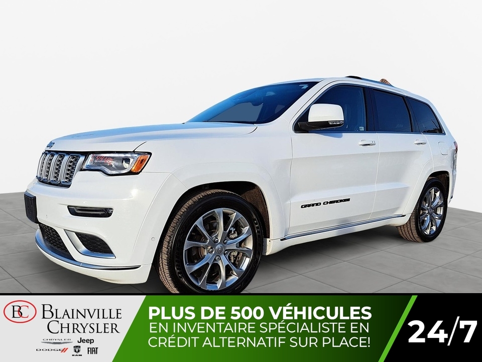 2021 Jeep Grand Cherokee SUMMIT 4X4 DÉMARREUR GPS CUIR TOIT OUVRANT PANO