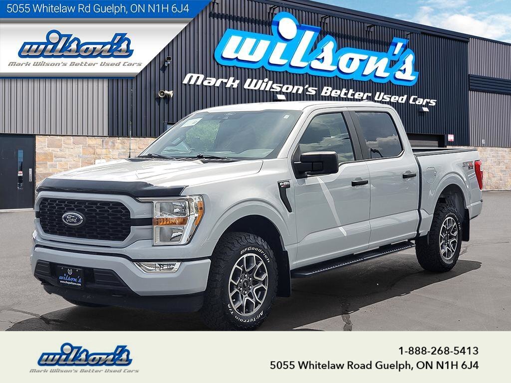 2021 Ford F-150 STX Crew 4X4, Full Console!, Tow Hitch, Side Steps