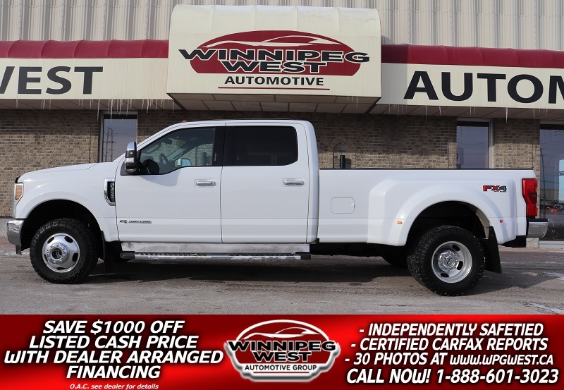 2018 Ford F-350 CREW DUALLY 6.7L POWERSTROKE 4X4, LOADED & CLEAN!