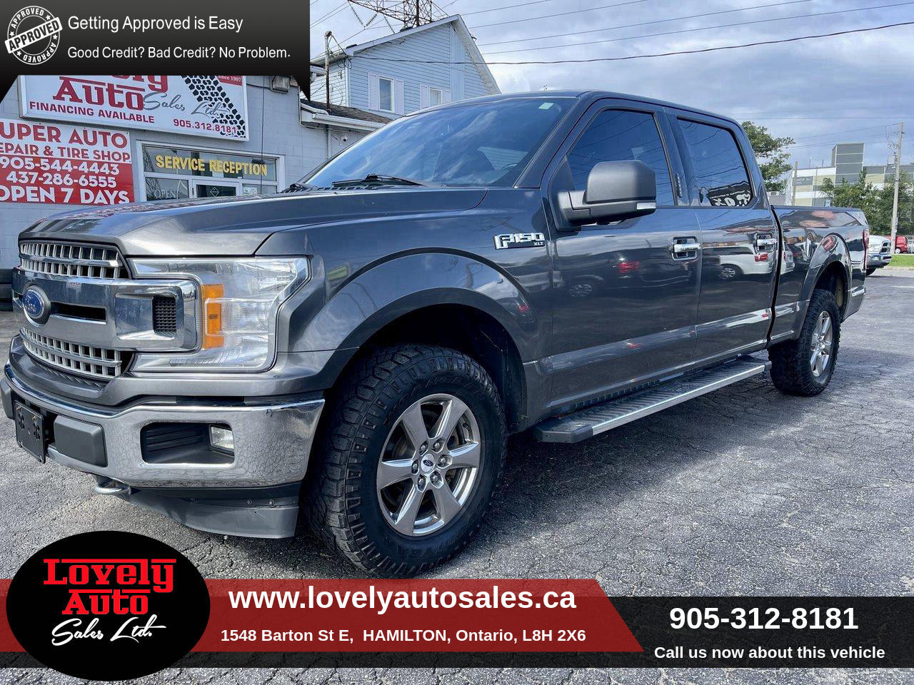 2018 Ford F-150 XLT ,CREW ,XTR PACKAGE
