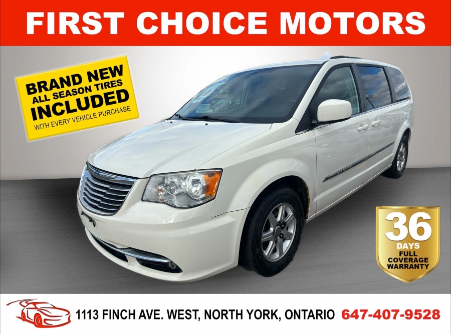 2012 Chrysler Town & Country TOURING ~AUTOMATIC, FULLY CERTIFIED WITH WARRANTY!