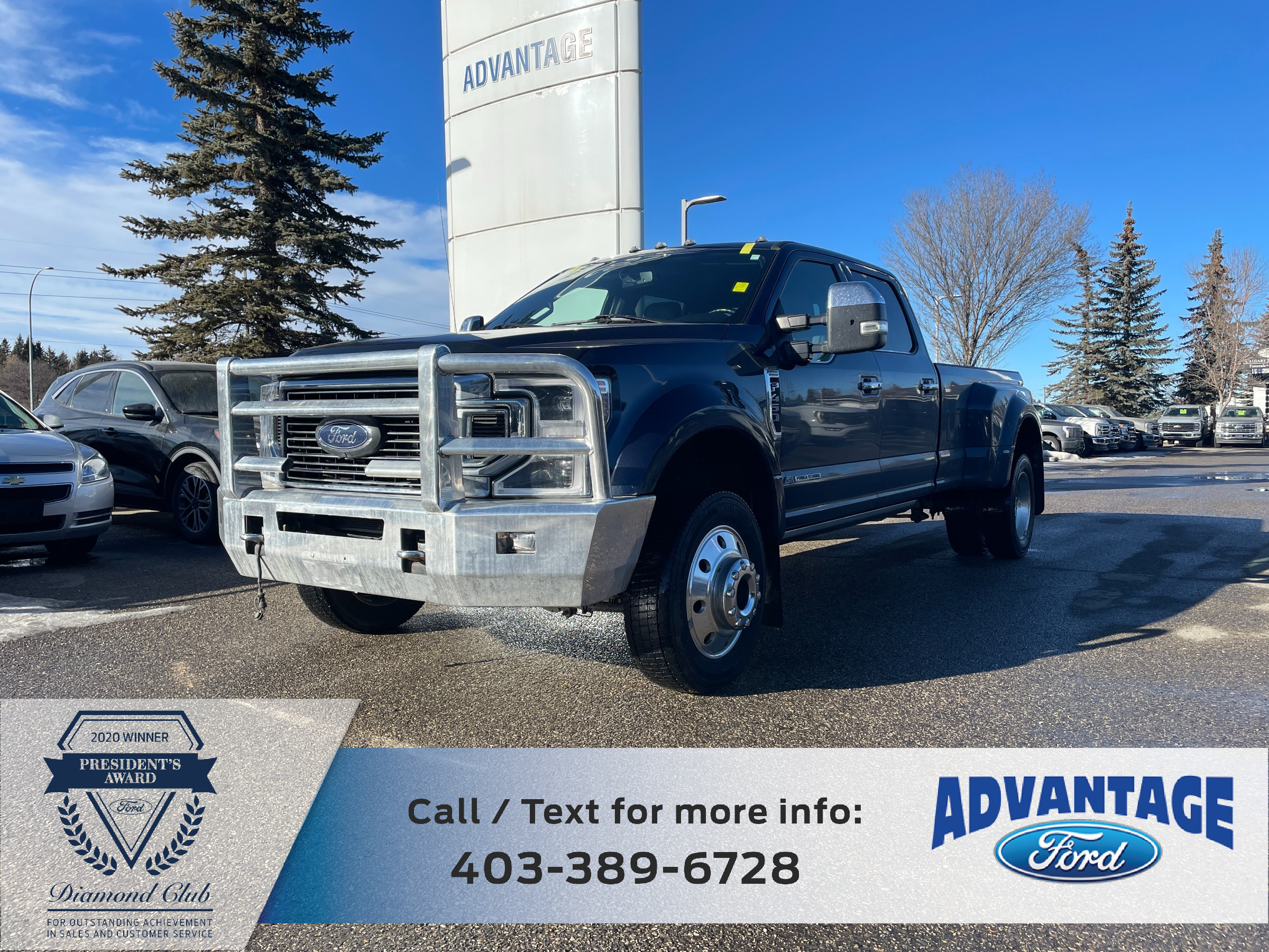2020 Ford F-450 Platinum PRICED TO SELL NOW, Twin Panel Moonroof, 