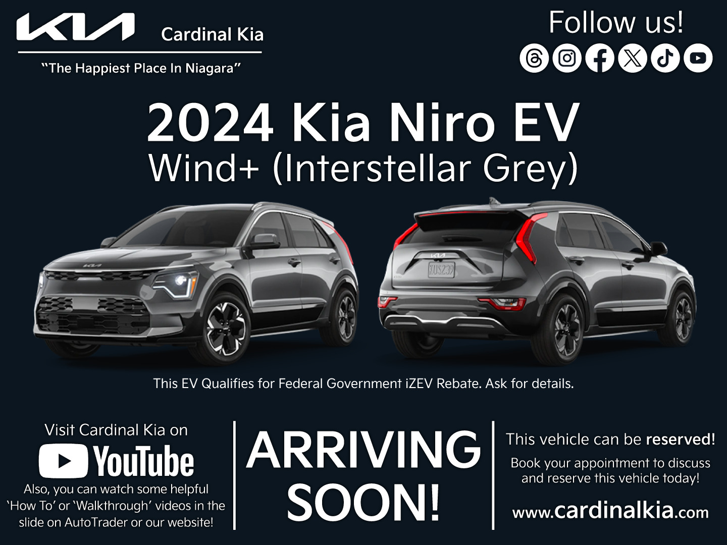 2024 Kia Niro EV Wind+ FWD
