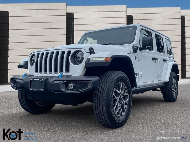 2022 Jeep Wrangler 4xe(Electric) PST Savings 4XE Unlimited Rubicon, NO PST!!!, Plug in Hybrid, 