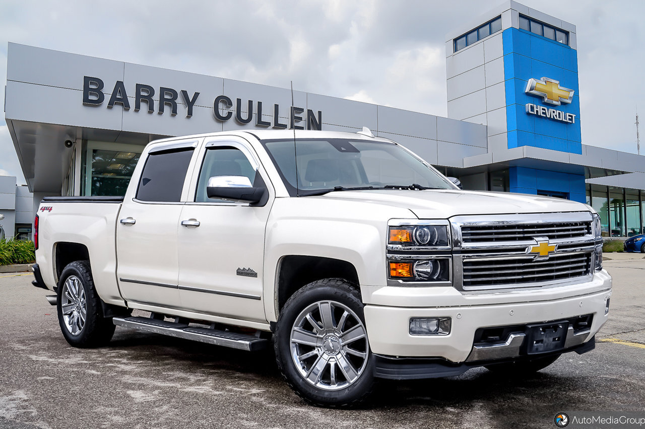 2015 Chevrolet Silverado 1500 High Country ACCIDENT FREE, SUNROOF, BUCKETS