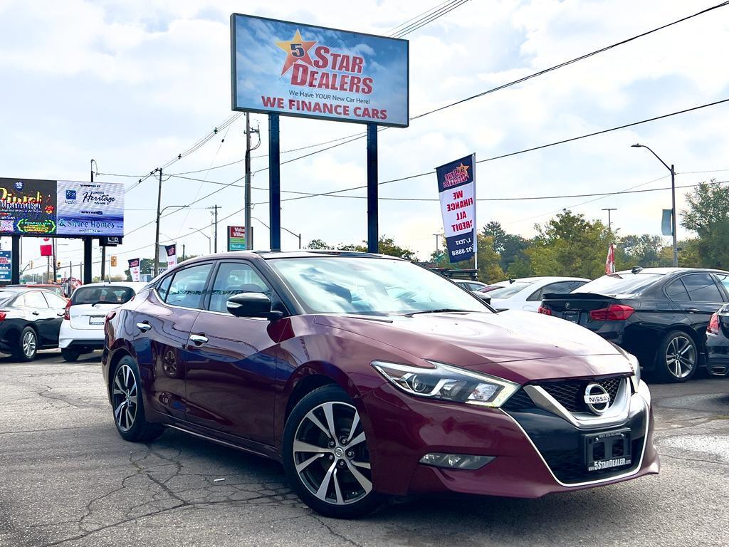 2017 Nissan Maxima NAV LEATHER PANO ROOF MINT! WE FINANCE ALL CREDIT!