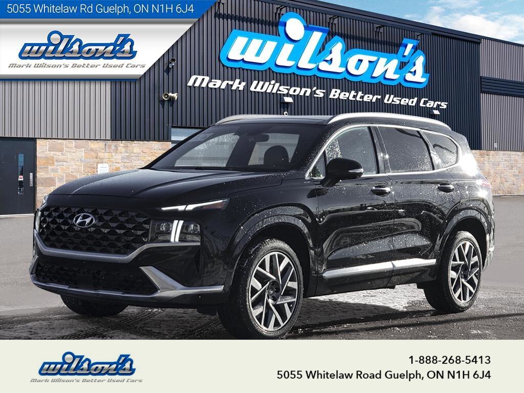 2022 Hyundai Santa Fe Ultimate Calligraphy - AWD, Pano Sunroof, Quilted 