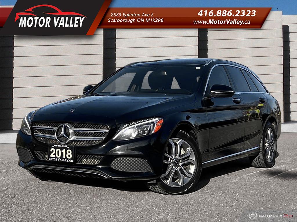 2018 Mercedes-Benz C-Class C 300 4MATIC Wagon Only 081,592KM Loaded!