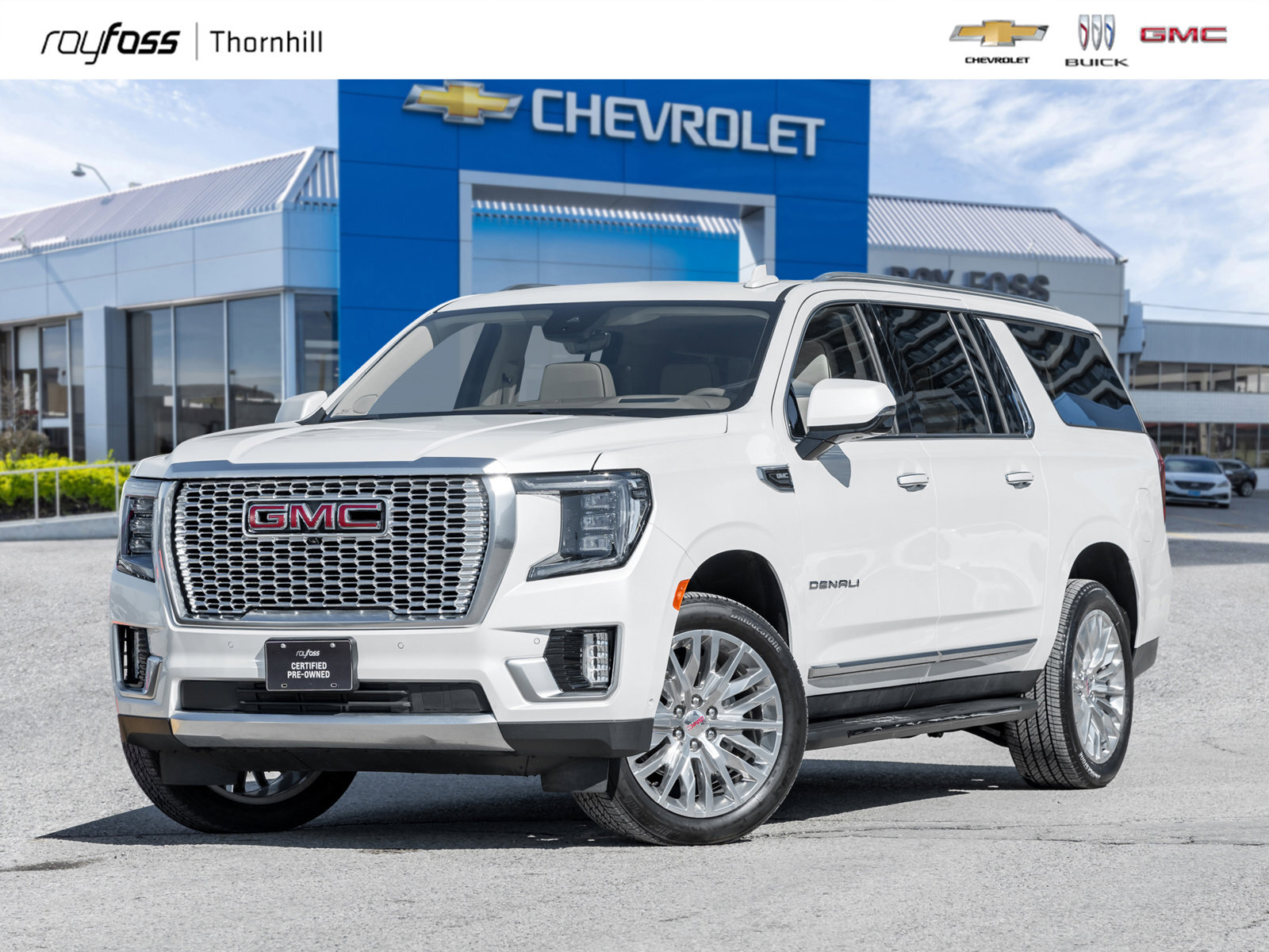2023 GMC Yukon XL RATES STARTING FROM 4.99%+1 OWNER+LOW KM+CERTIFIED