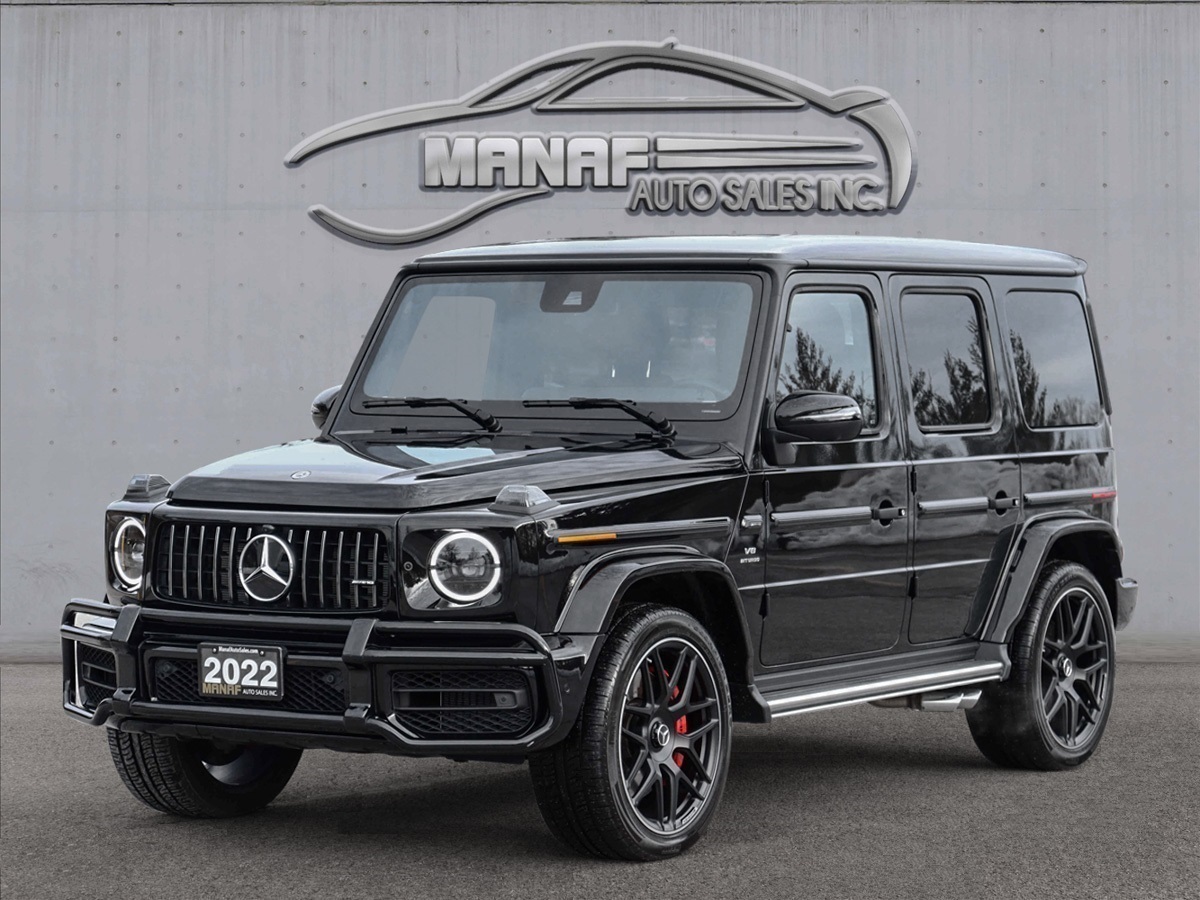 2022 Mercedes-Benz G-Class AMG G 63 4MATIC SUV Exclusive Package