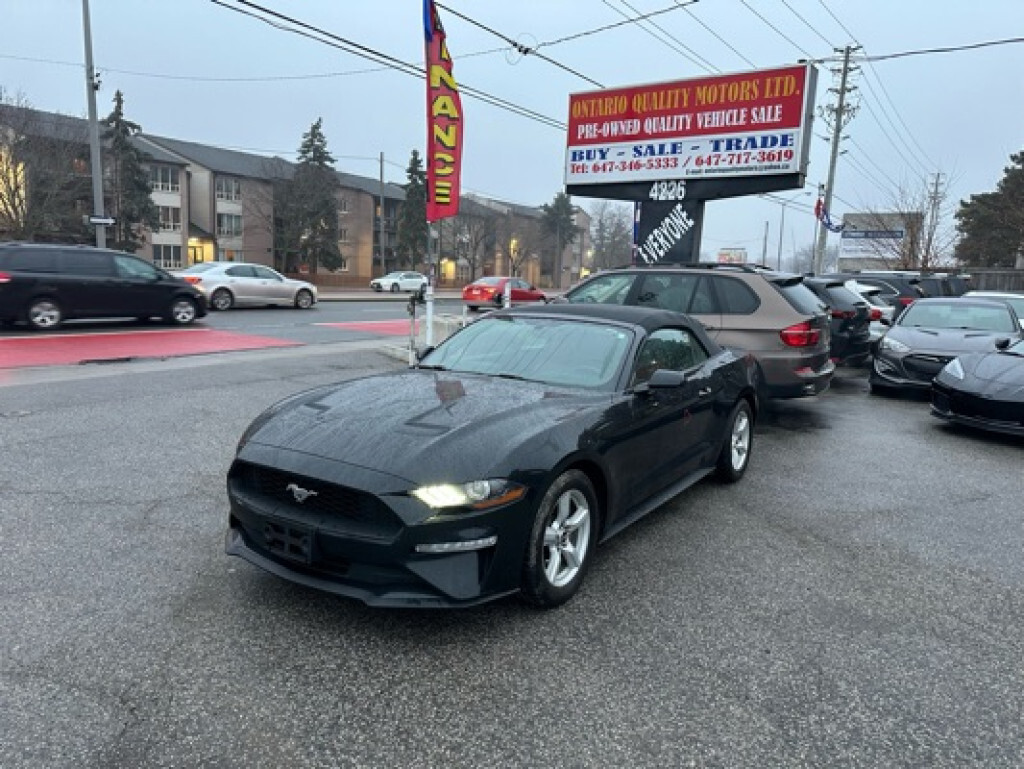 2018 Ford Mustang EcoBoost Convertible