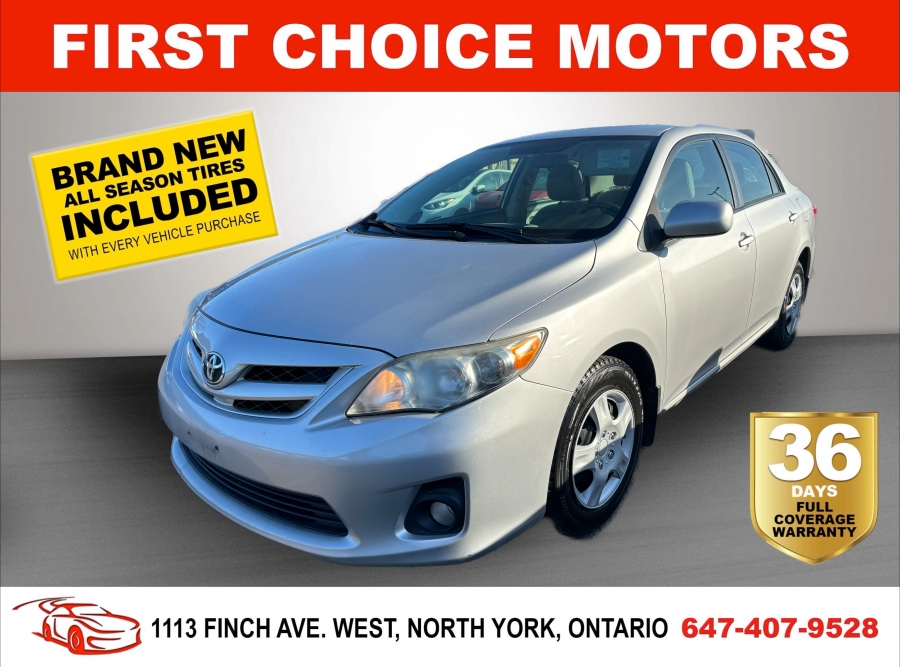 2011 Toyota Corolla LE ~AUTOMATIC, FULLY CERTIFIED WITH WARRANTY!!!~