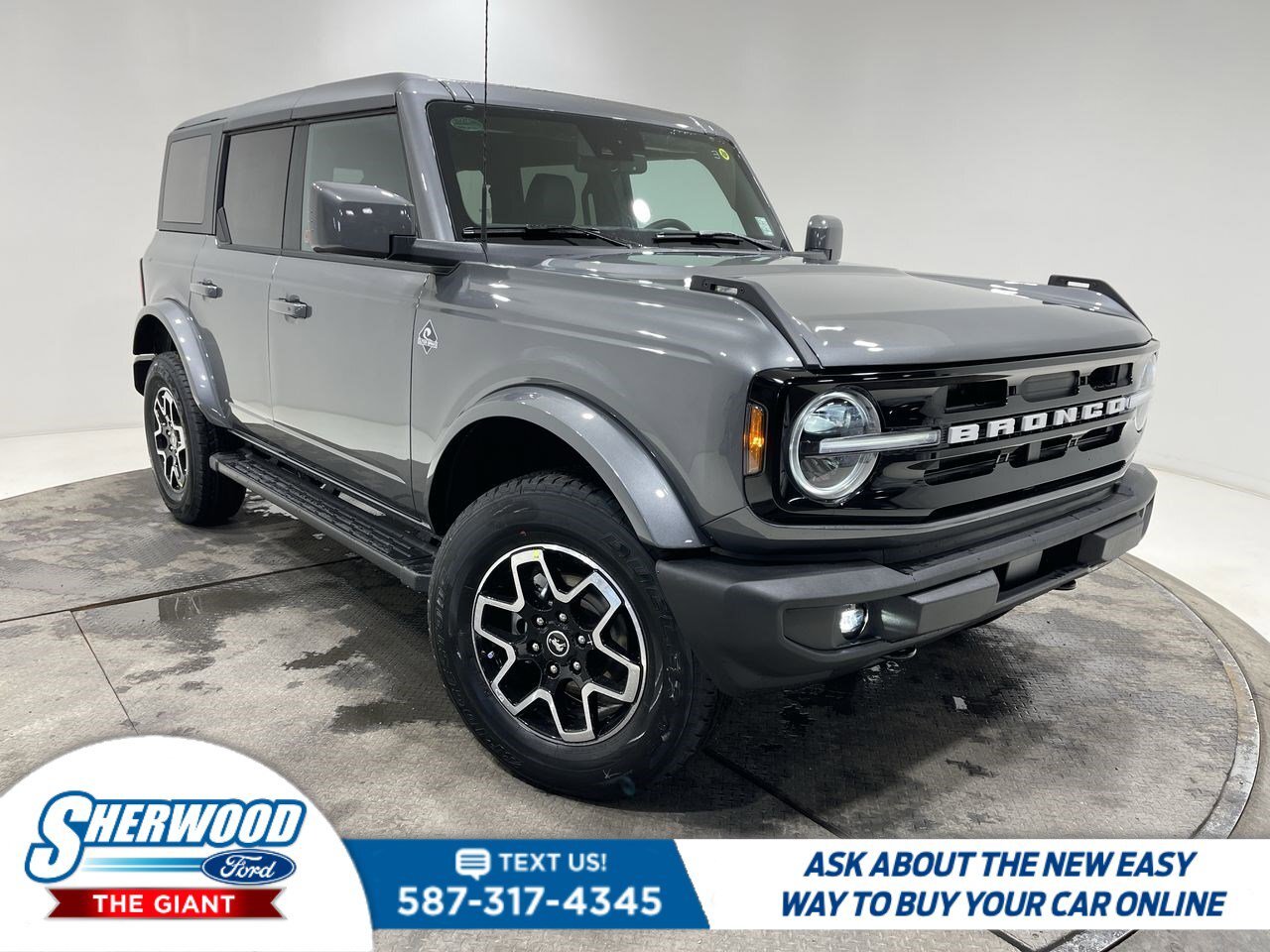 2023 Ford Bronco Outer Banks- 312A- HARD TOP- LEATHER