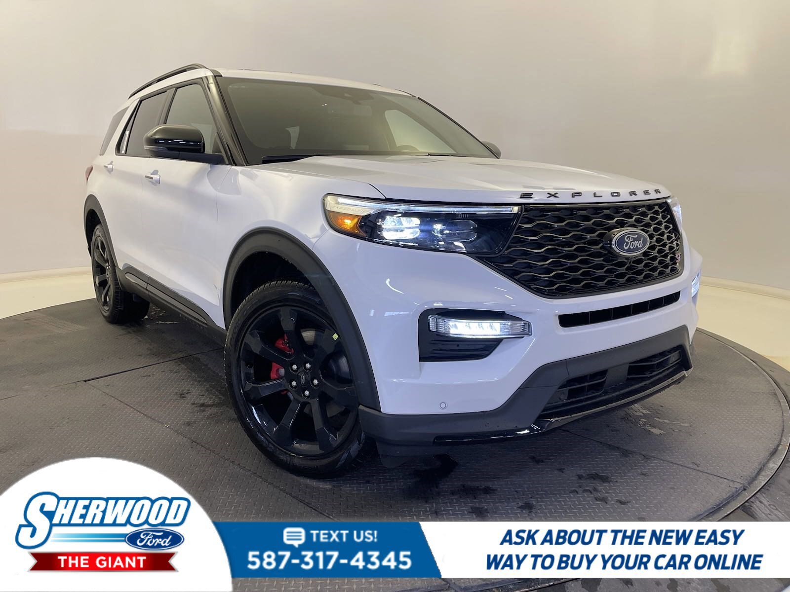 2023 Ford Explorer ST - 401A - MOONROOF - LEATHER - TOW PKG