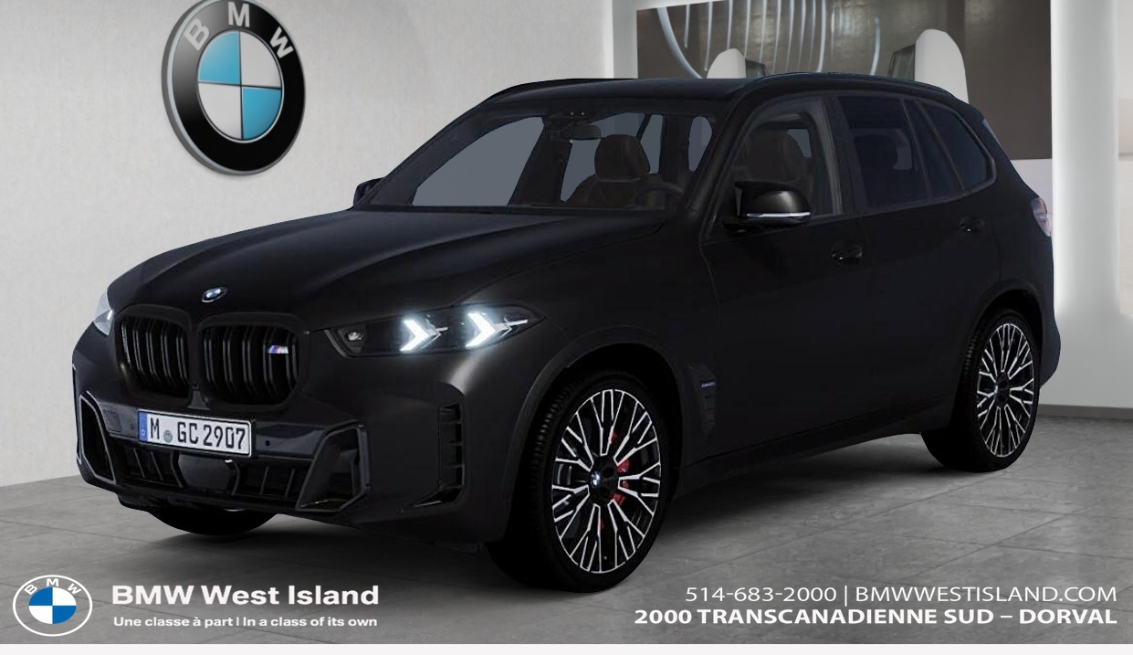 2024 BMW X5 Démo - M-Sport & M-Sport Pro - Frozen Black