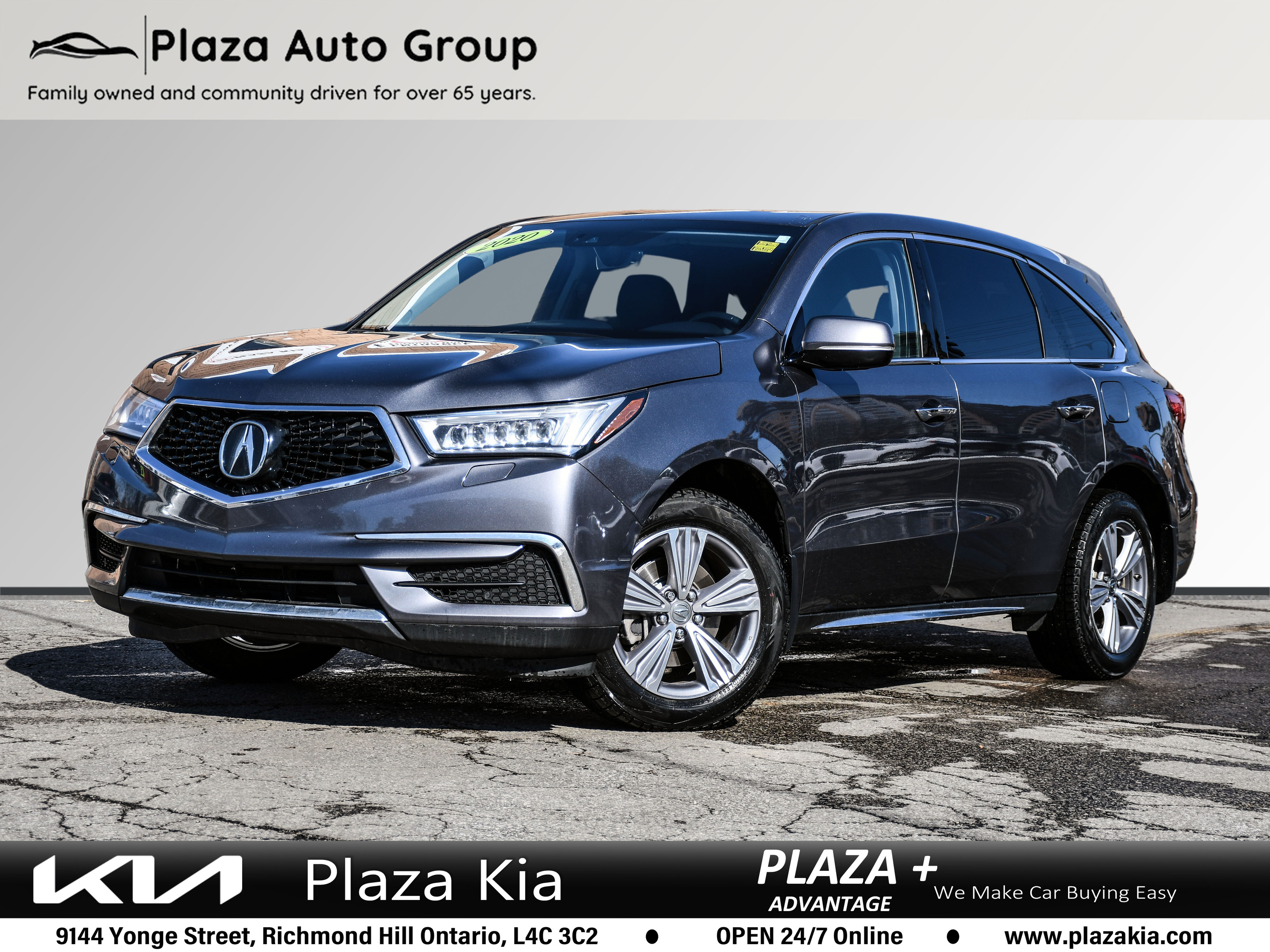 2020 Acura MDX Tech | 7 Seater | AWD | Leather | Sunroof |