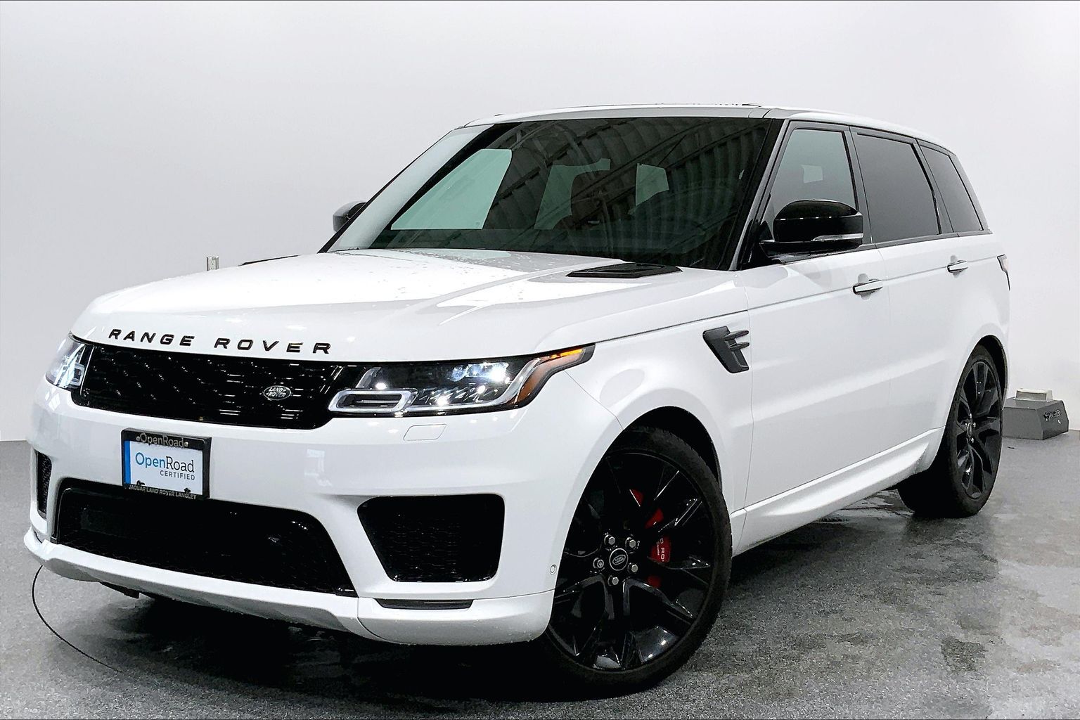 2022 Land Rover Range Rover Sport Local | White on Red with Black Pack