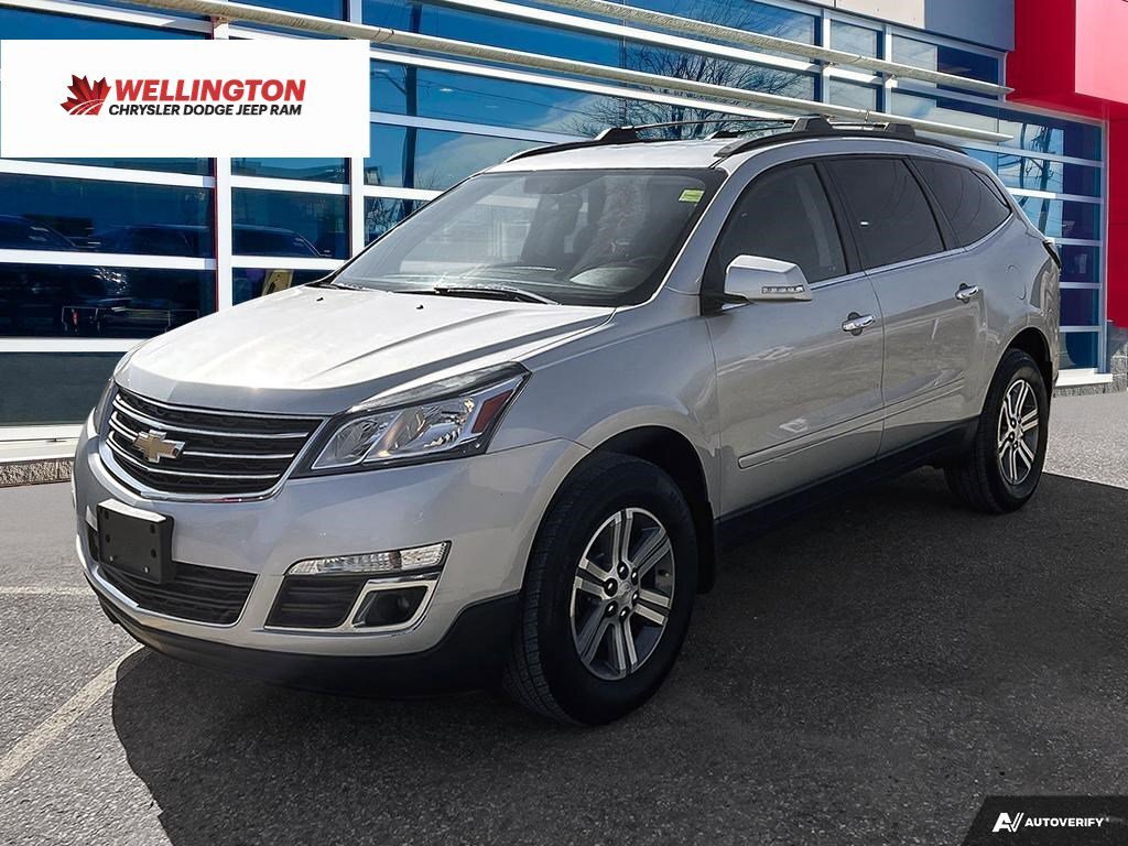 2017 Chevrolet Traverse LT | Low Kms | Clean Carfax | Heated Seats | 8pass