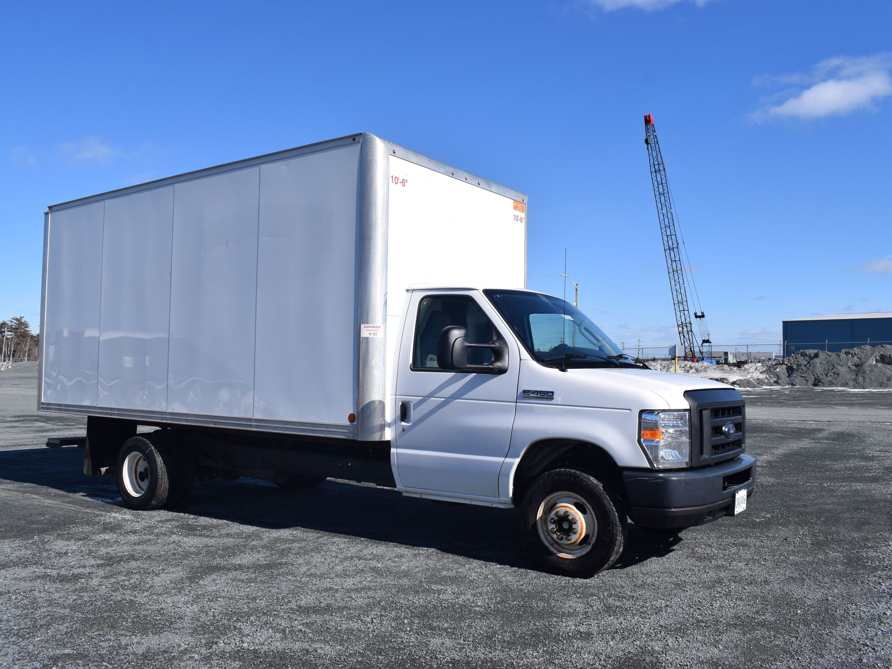 2019 Ford E-450 WAS $53995 NOW $51995 16' CUBE VAN WITH REAR LOADI
