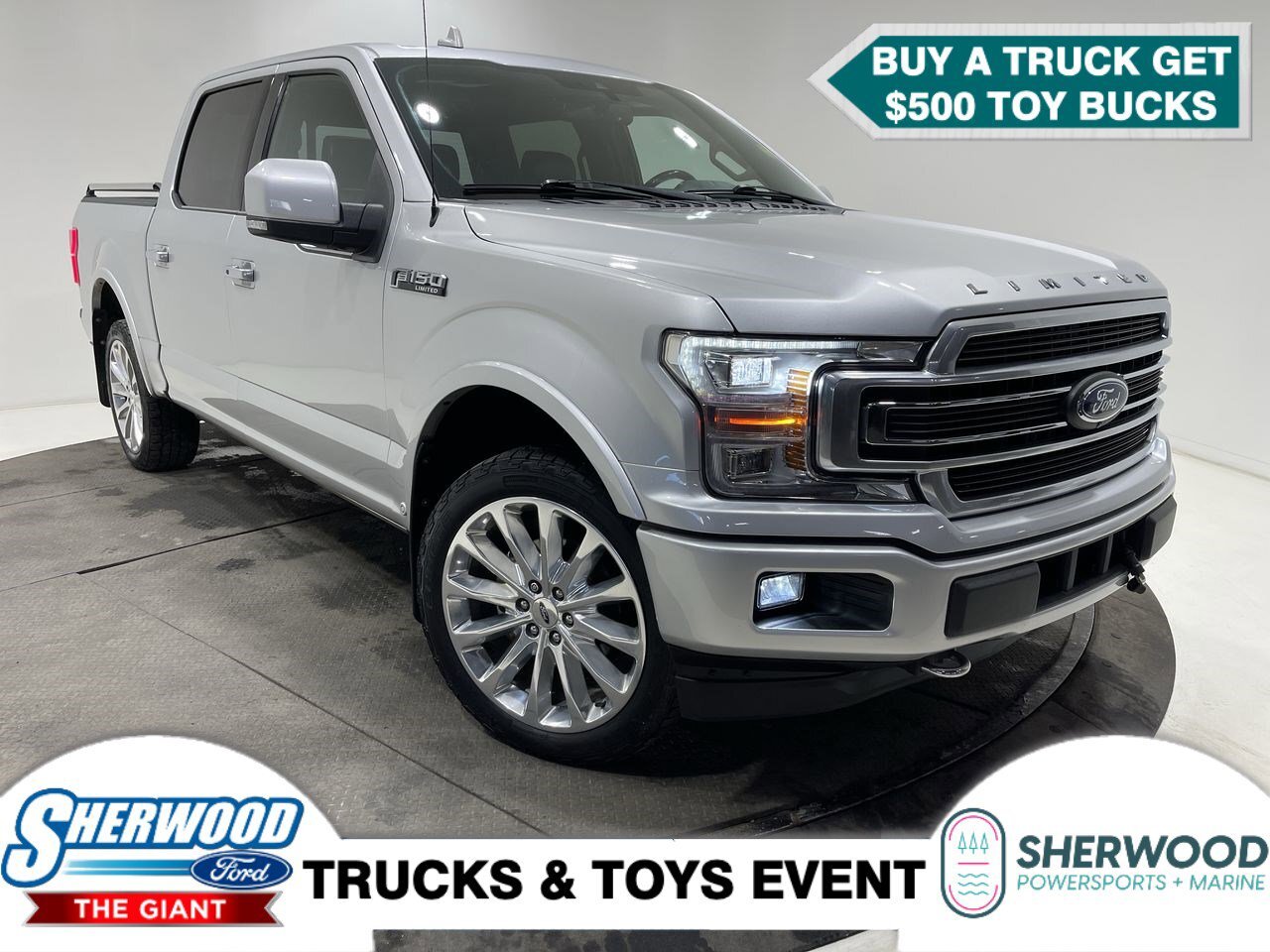 2018 Ford F-150 Limited- $0 Down $234 Weekly- MOONROOF- LEATHER