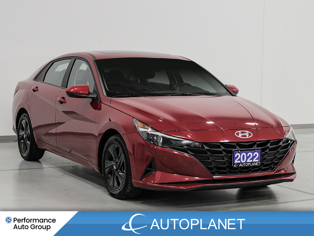 2022 Hyundai Elantra Preferred, Sun & Tech Pkg, Back Up Cam, Bluetooth!