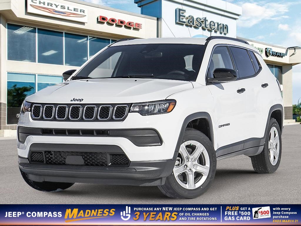 2024 Jeep Compass Sport | Backup Camera | 10In.Touchscreen | Heated 
