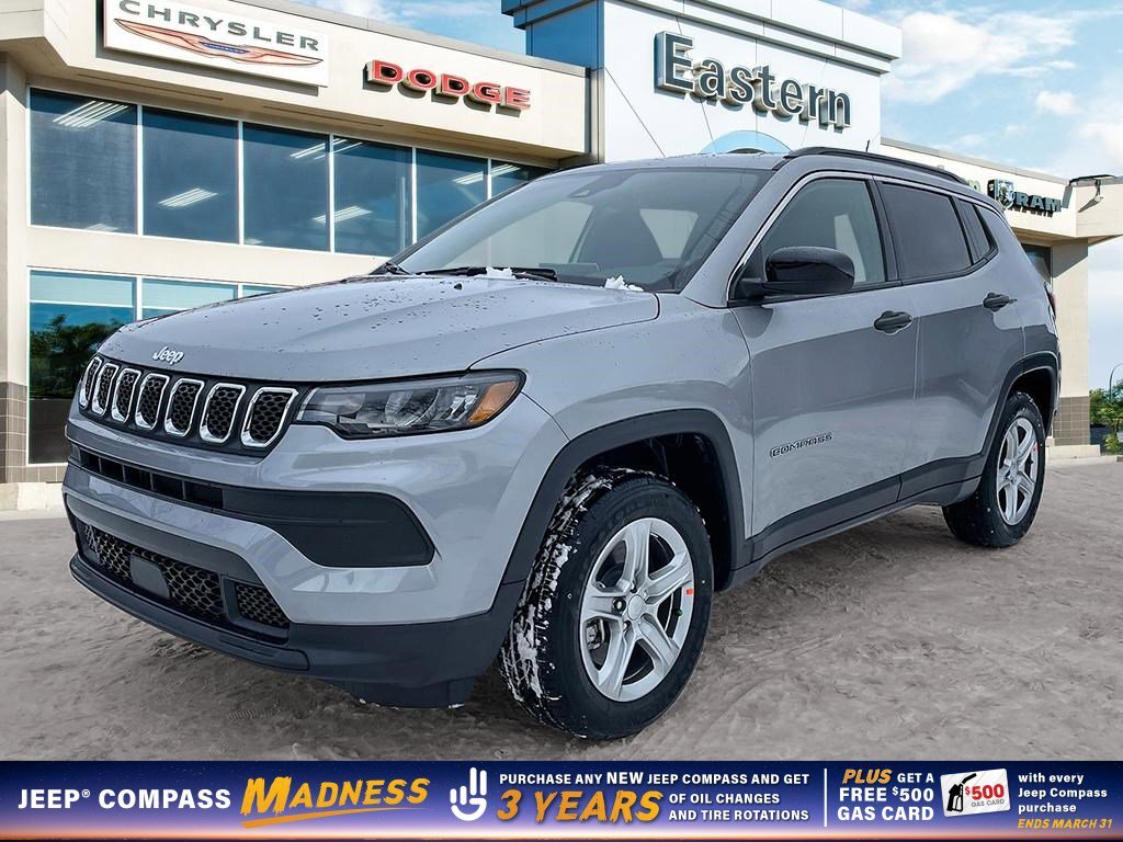 2024 Jeep Compass Sport | Backup Camera | Heated Seats | 10In. Touch