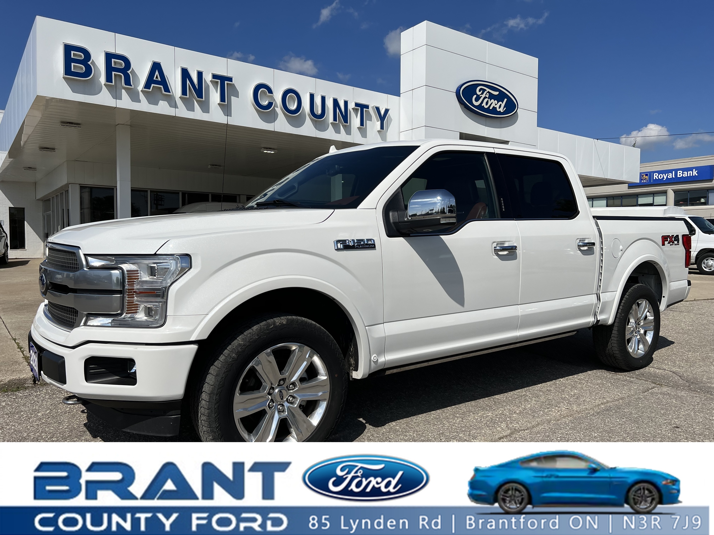 2020 Ford F-150 Platinum 4WD SuperCrew 5.5' Box loaded