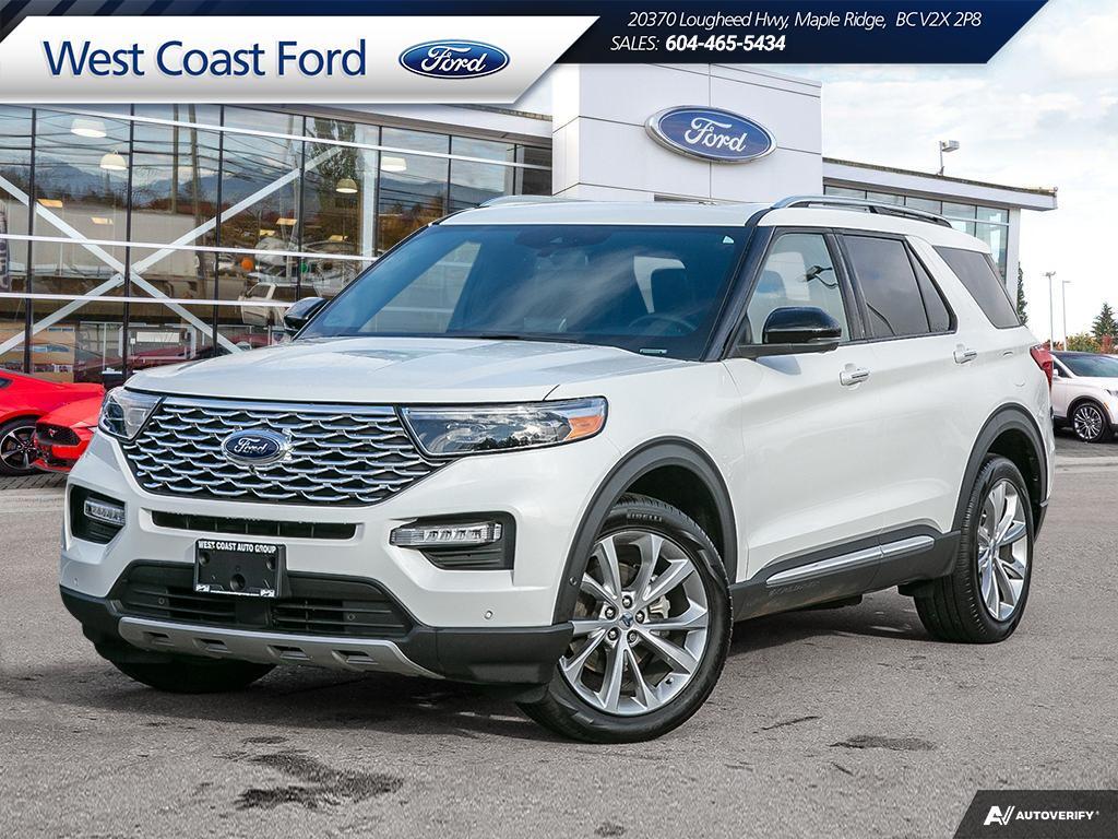 2021 Ford Explorer Platinum 4WD - Heated/Cooled Front Seats