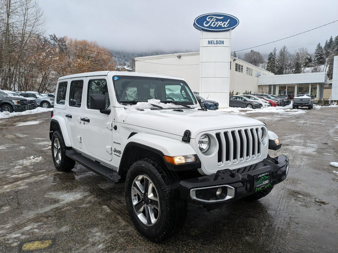 2021 Jeep Wrangler Unlimited Sahara - 4x4, Four Cylinder, 6-Speed M/T