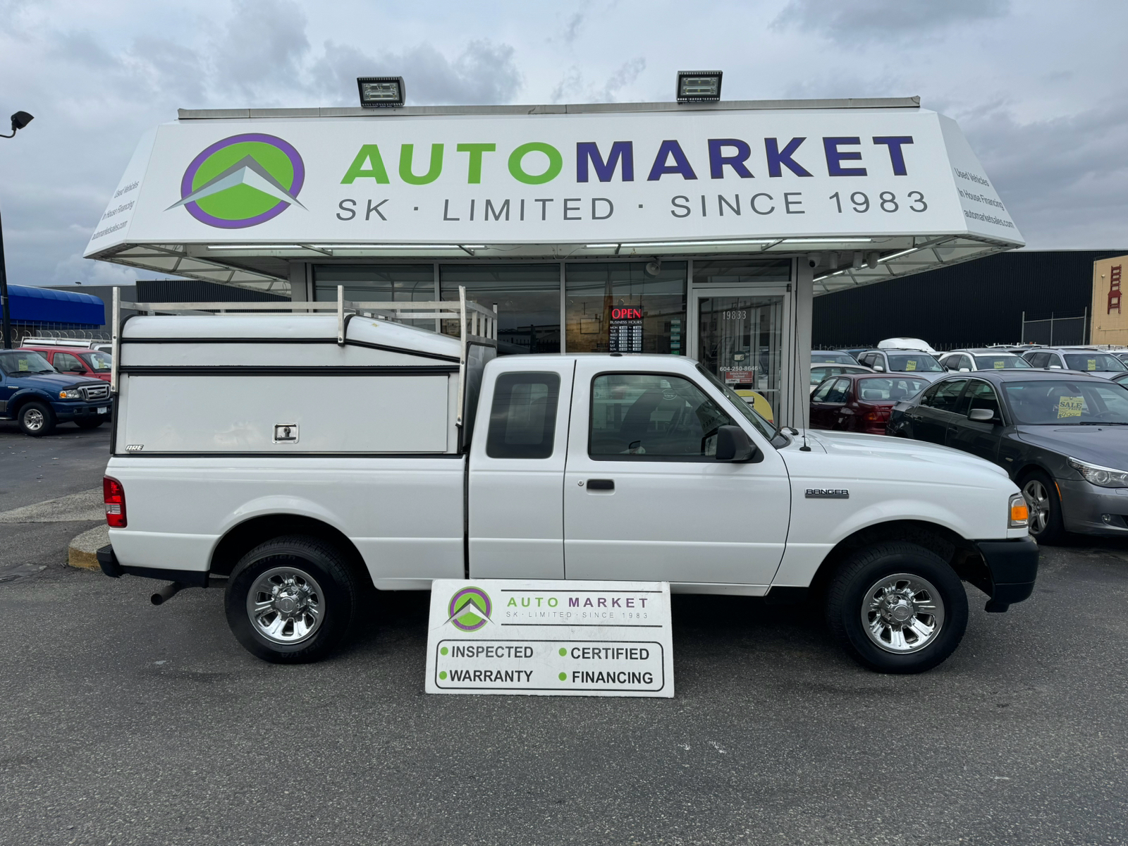 2008 Ford Ranger XLTONLY 64KM'S!! EXT CAB TRADESMAN CANOPY! INSPECT