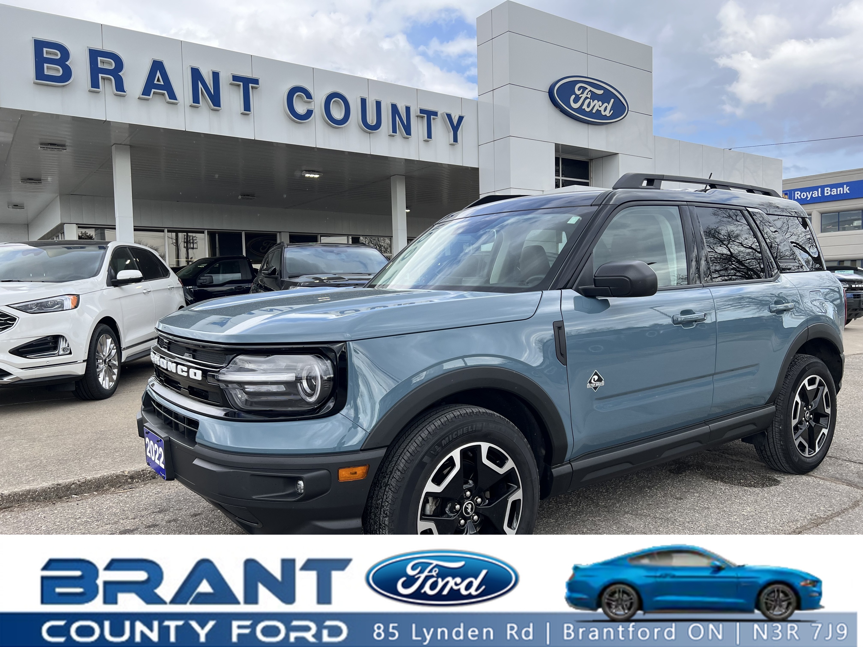 2022 Ford Bronco Sport Outer Banks 4x4 Tech package 