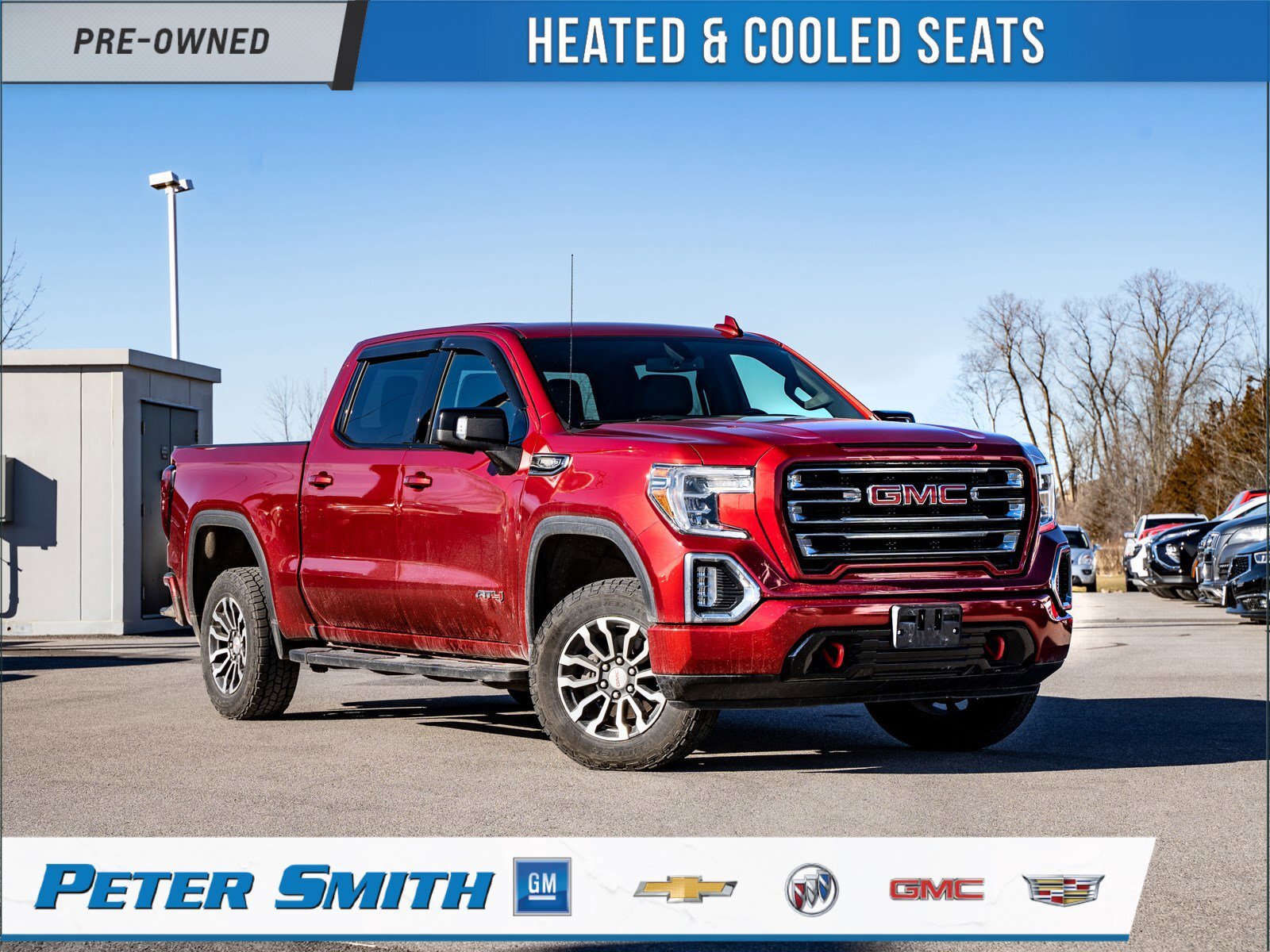 2019 GMC Sierra 1500 AT4 - 5.3L Ecotec3 V8 | Heated & Cooled Front Seat