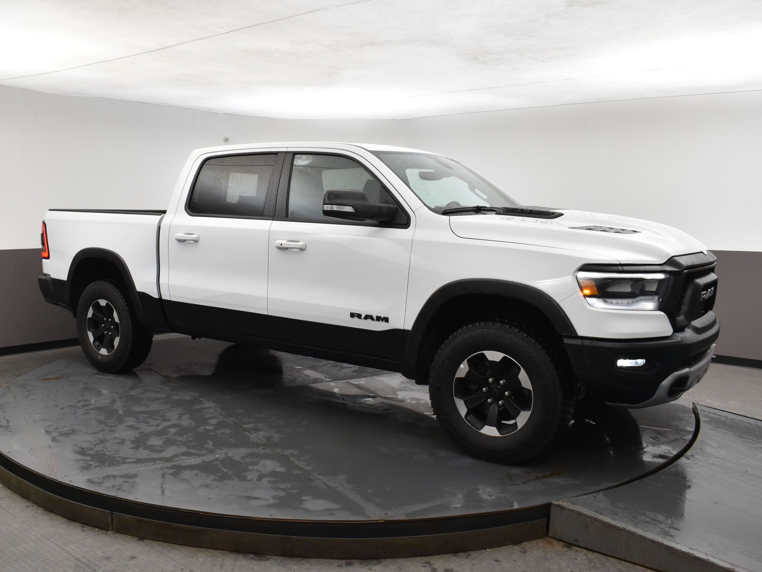 2022 Ram 1500 REBEL SPORT with red trimmed leather, sunroof, nav