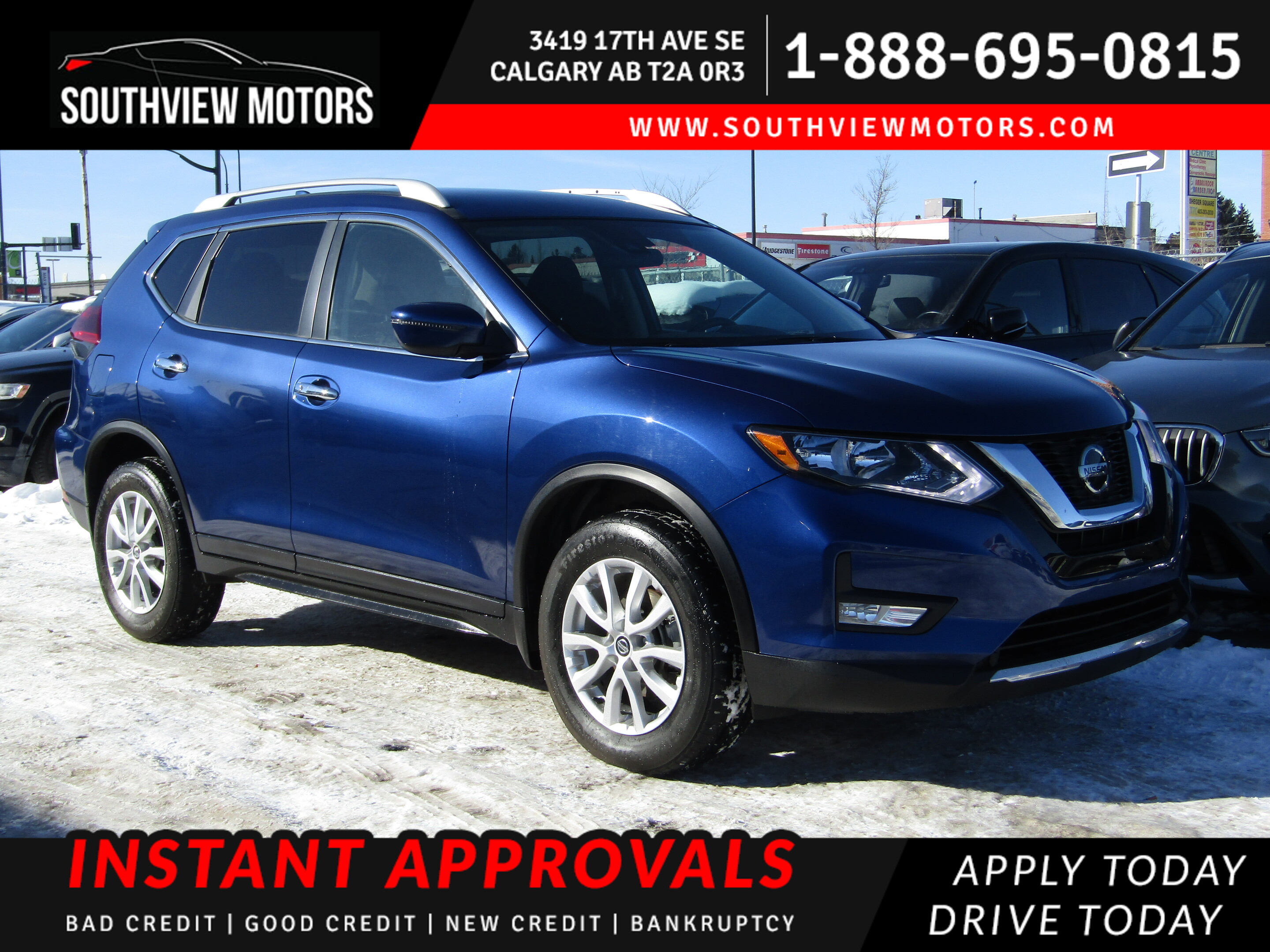 2020 Nissan Rogue SV AWD B.S.A/B.CAM/H.SEATS/NOACCIDENTS/LOW KMS!