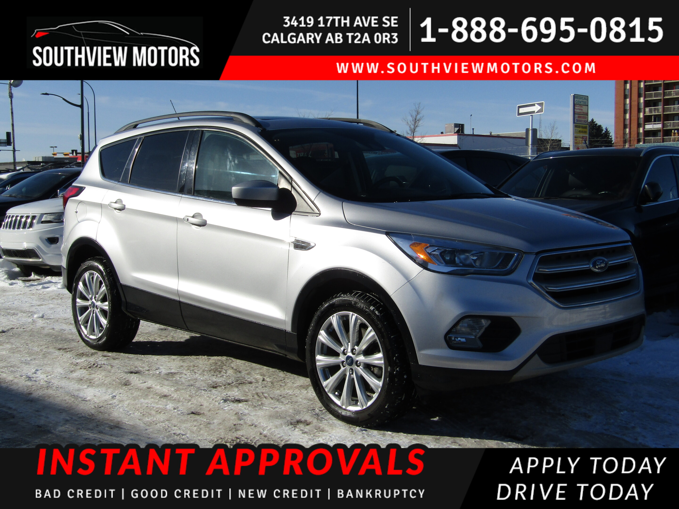 2019 Ford Escape SEL 4WD 1.5L B.S.A/B.CAM/PANOROOF/LEATHR/H.SEATS