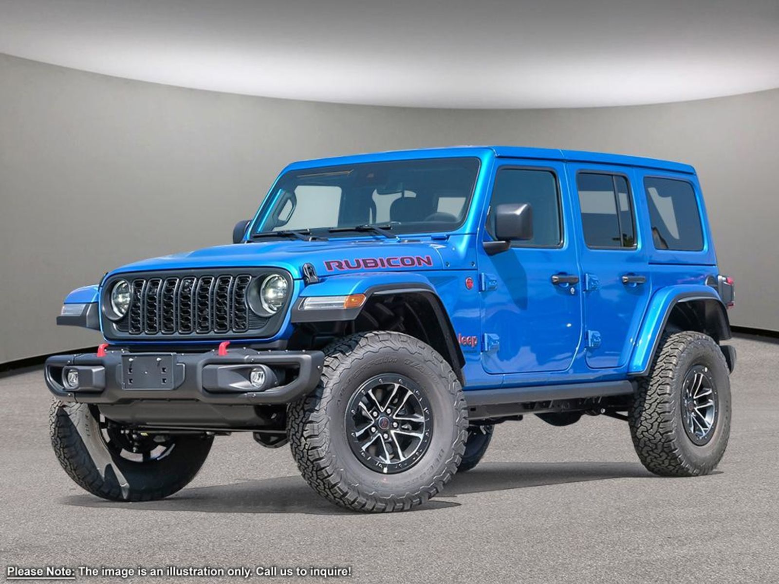 2024 Jeep Wrangler RUBICON X IN HYDRO BLUE PEARL EQUIPPED WITH A 3.6L