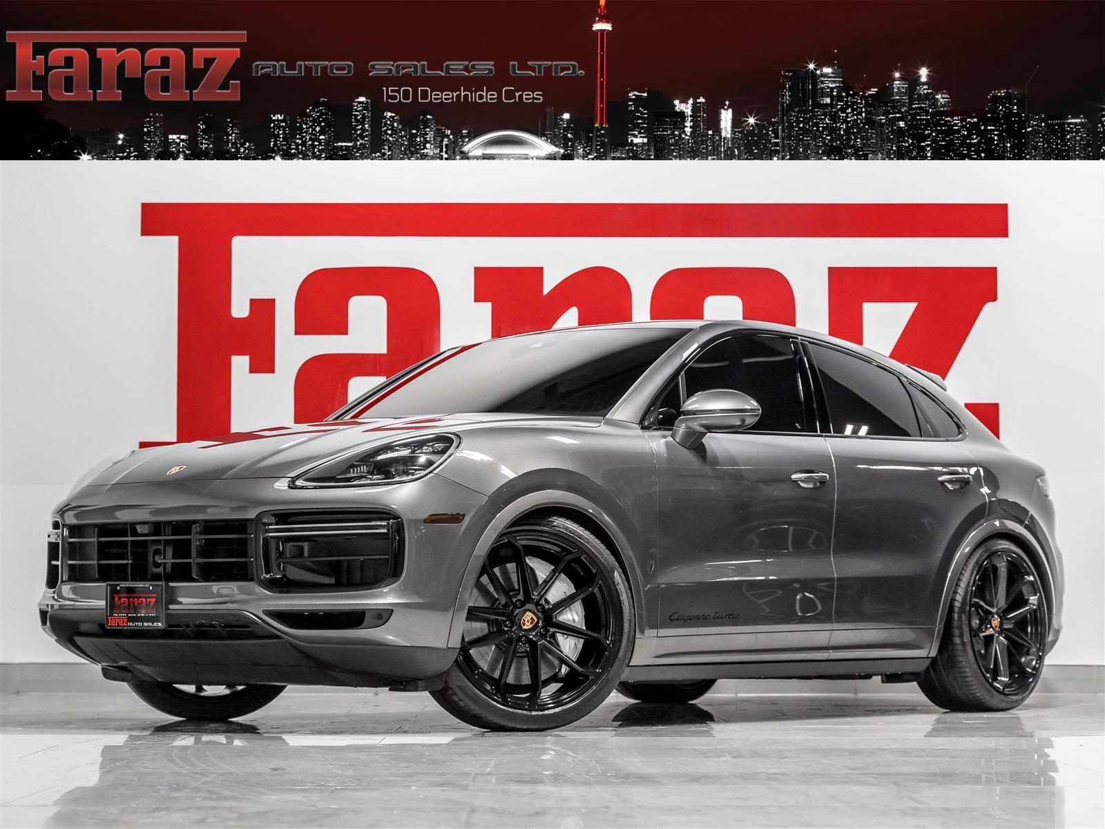 2020 Porsche Cayenne TURBO|COUPE|TV/DVD|CARBON|TECH PKG|PREM PLUS|NIGHT