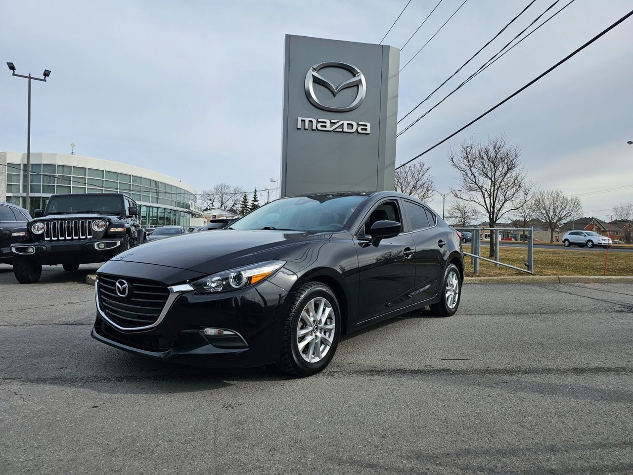 2018 Mazda Mazda3 SE *** CUIR + SIEGE CHAUFFANT + CAMERA DE RECUL + 
