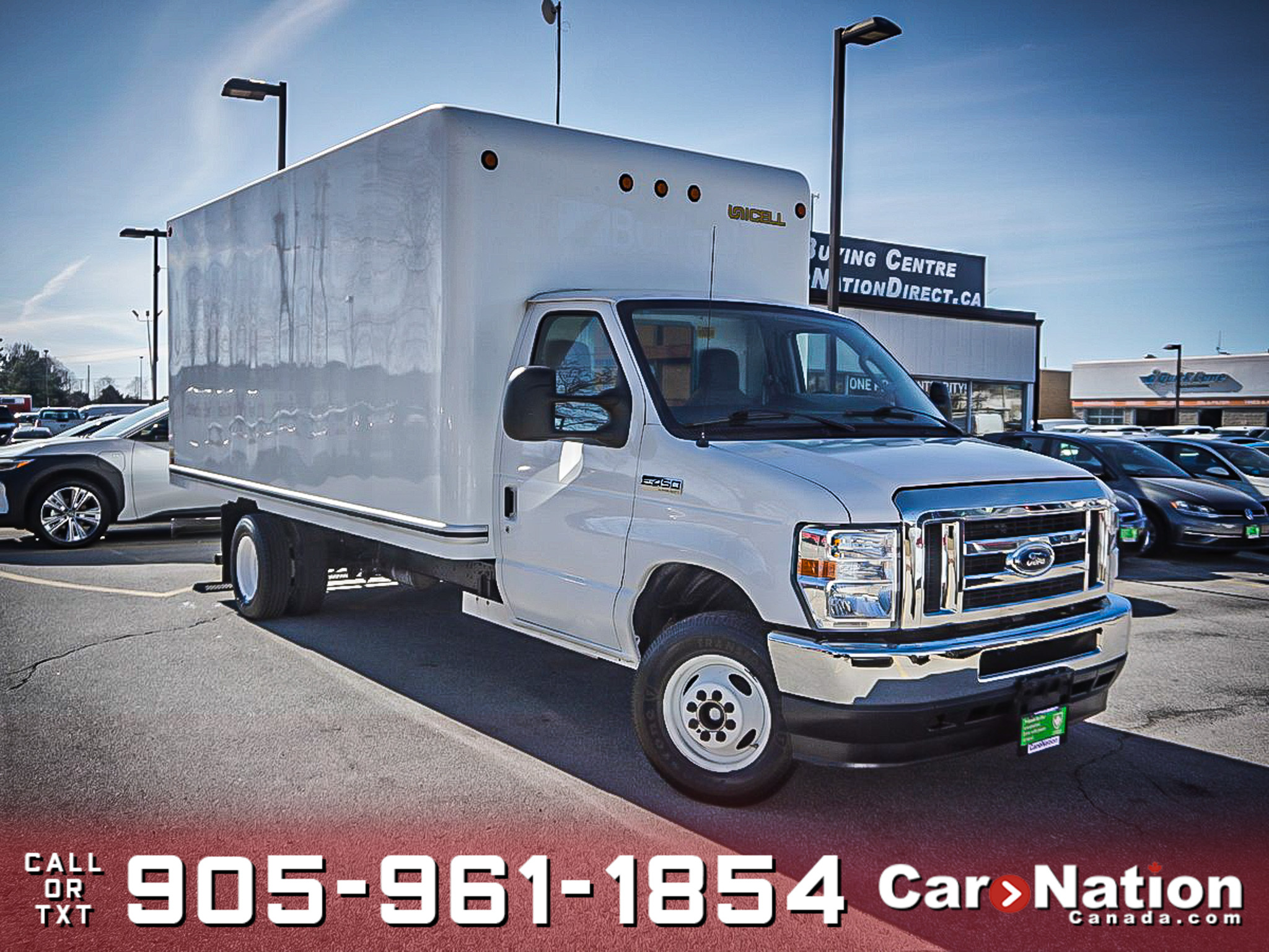 2021 Ford E-Series Cutaway E-450 Cube Van | Certified Pre-Owned | Work Ready