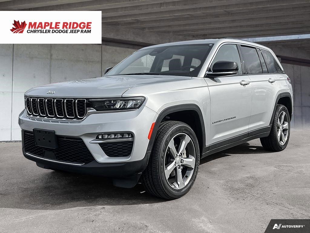 2022 Jeep Grand Cherokee Limited | Demo | 3.6L V6 | Full-Time 4WD | Leather